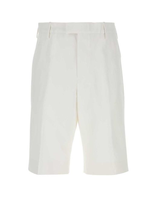 Alexander McQueen White Shorts for men