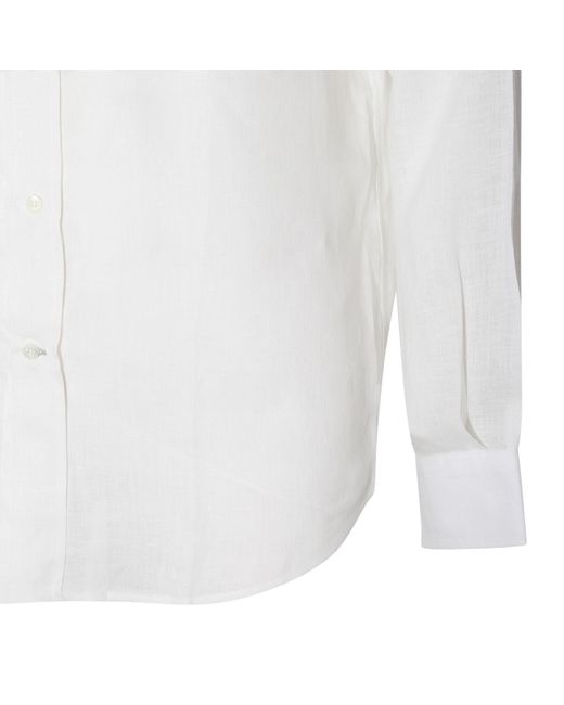 Brunello Cucinelli White Shirts for men