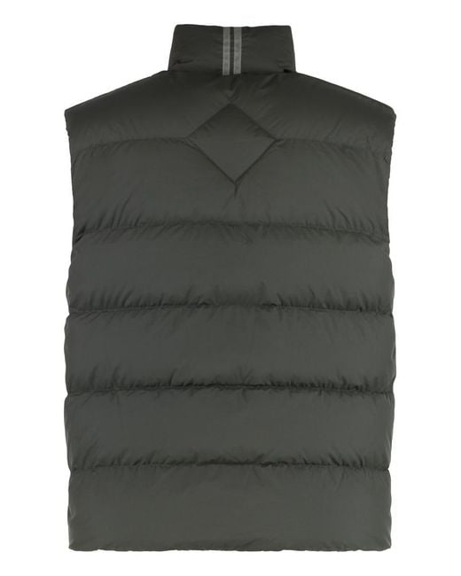 Canada Goose Black Puffer Vest Crofton for men