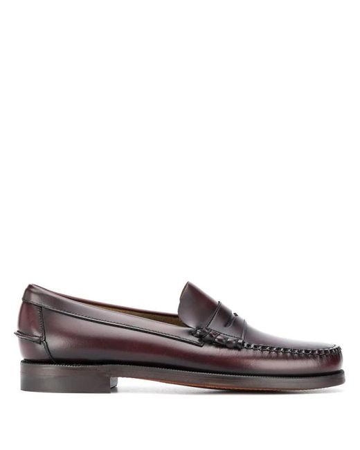 Sebago Brown Classic Dan Shoes for men