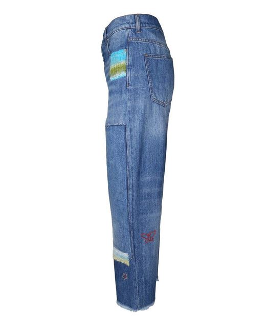 Marni Blue Five Pocket Jeans