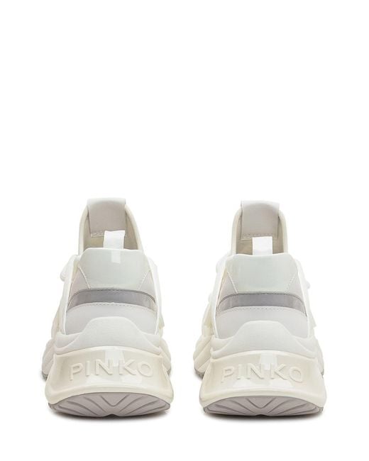 Pinko White Kenzo Kourt Curve Sneakers