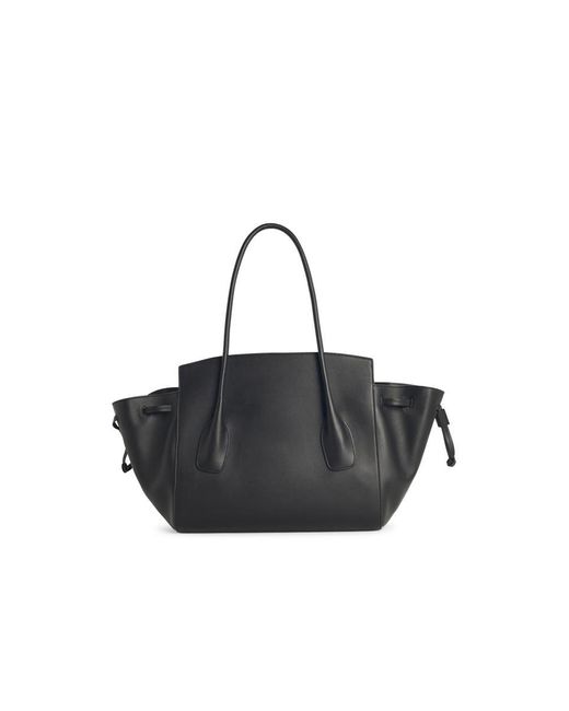Jil Sander Small 'Voyage' Black Leather Bag Jil Sander Small 'Voyage' Black Leather Bag