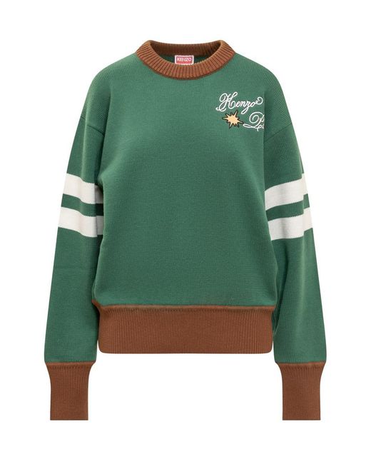KENZO Green Party Jumper for men