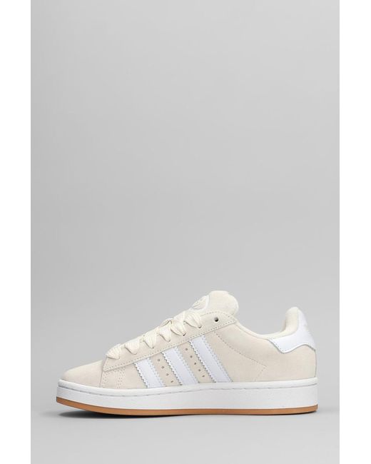 Adidas White Campus 00S Sneakers