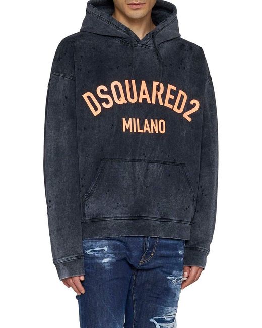 DSquared² Blue Sweaters for men