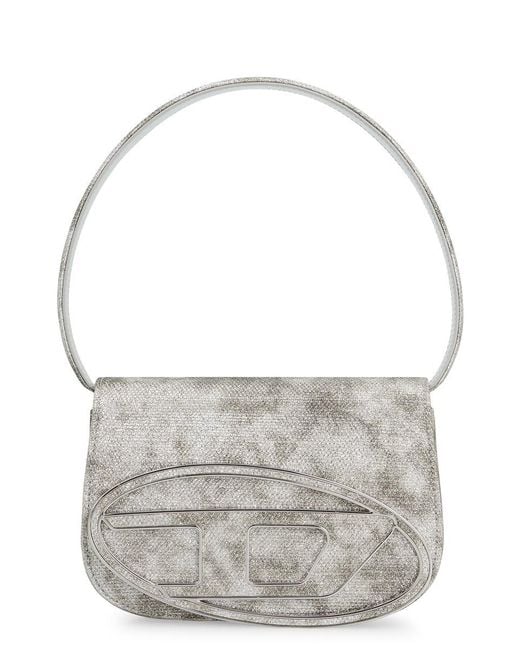 DIESEL Gray 1Dr Fabric Shoulder Bag