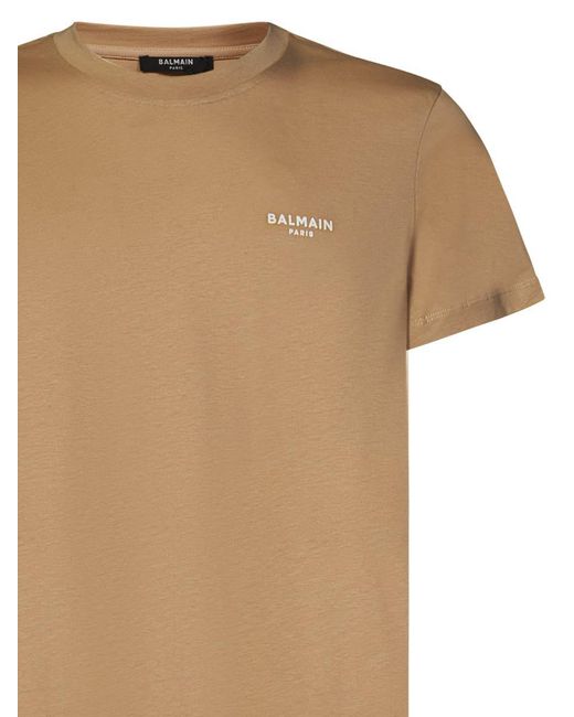 Balmain Natural T-Shirt for men