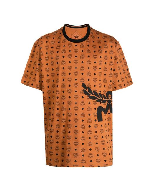 MCM Orange T-shirts for men