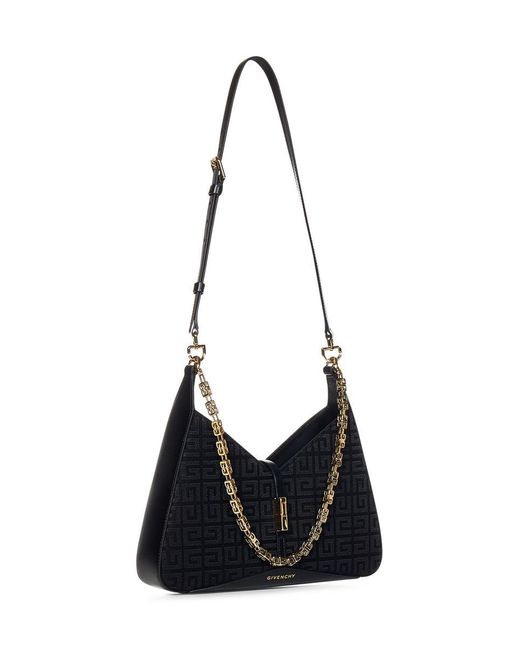 Givenchy Black Cut Out Small Shoulder Bag