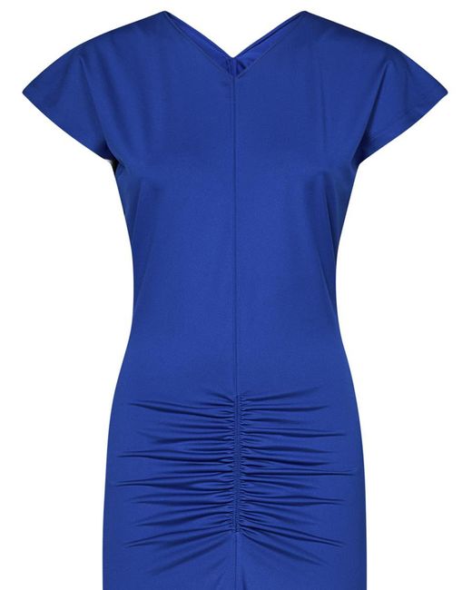 Victoria Beckham Blue Dress