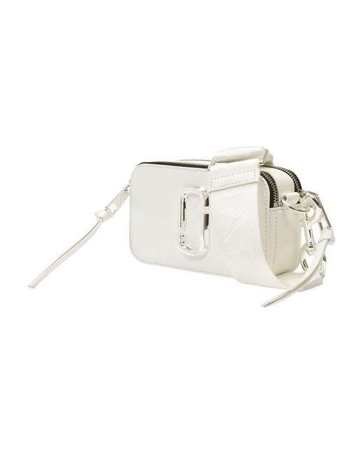 Marc Jacobs White The Snapshot Crossbody