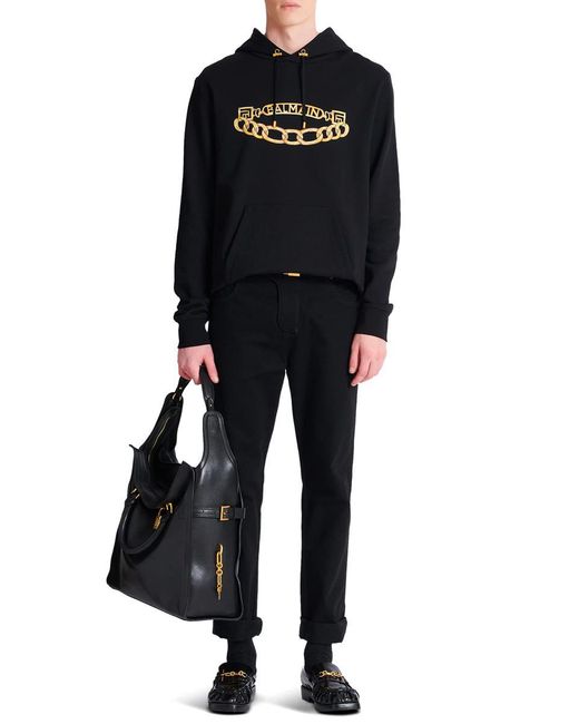 Balmain Black Sweaters for men