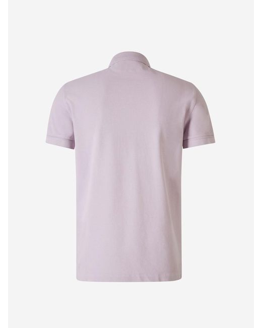 Tom Ford Pink Cotton Pique Polo for men
