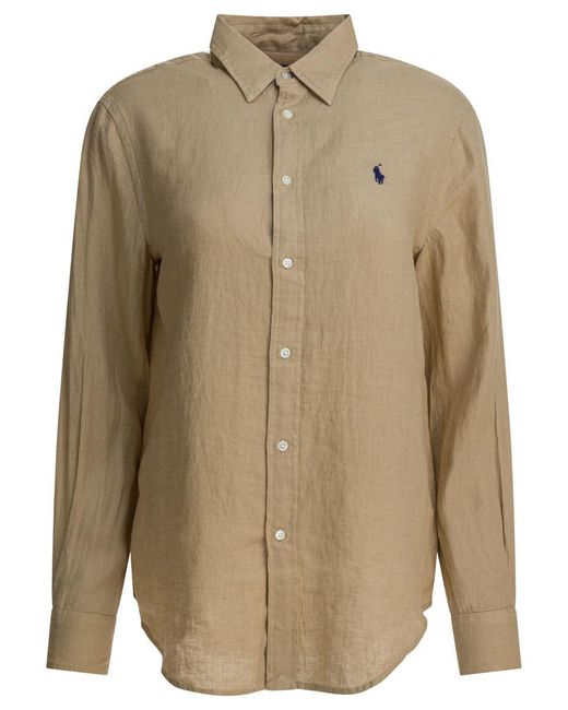 Polo Ralph Lauren Natural Classic-Fit Linen Shirt