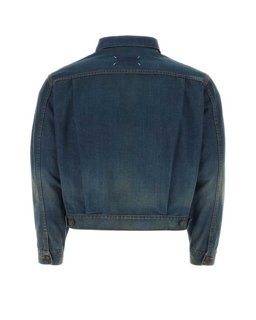 Maison Margiela Blue Denim Jacket for men