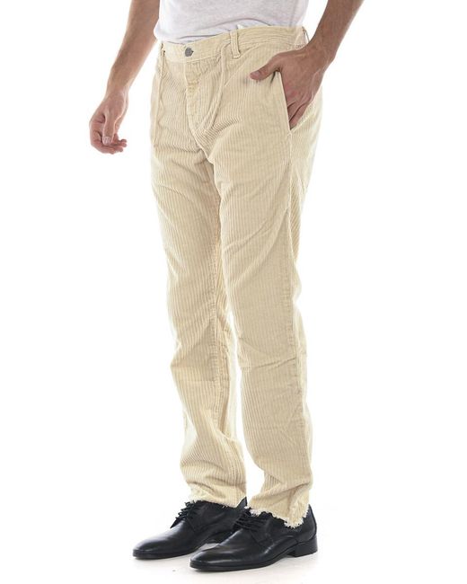 Daniele Alessandrini Natural Jeans Trouser for men
