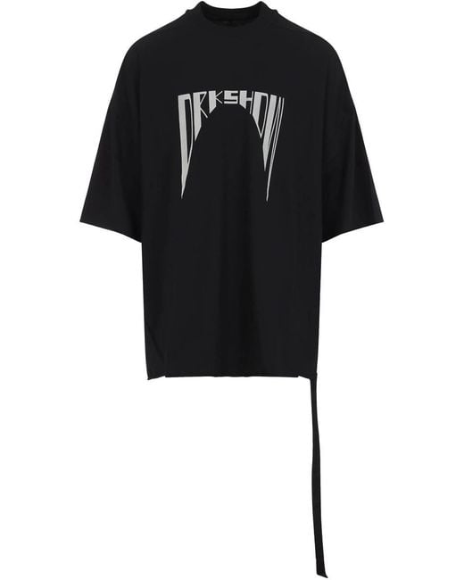 Rick Owens Black Drkshdw Tommy T-Shirt