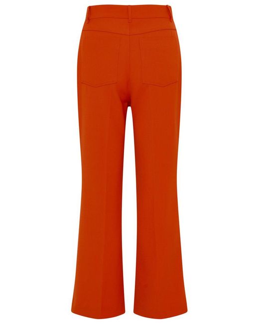 Stella McCartney Orange Pantalone