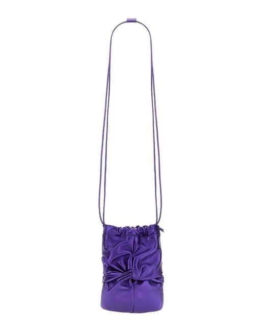Hereu Purple "Ronet Mini" Bag