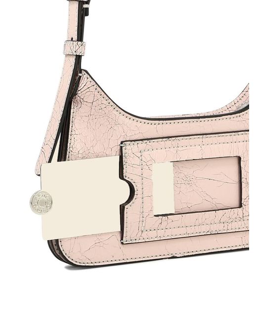 Acne Pink "micro Platt" Shoulder Bag