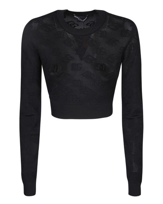 Dolce & Gabbana Black Knitwear