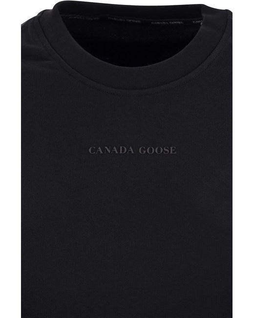 Canada Goose Black Muskoka - Wide Cotton Sweater
