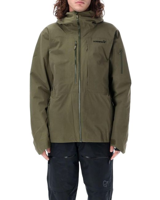 Norrona Green Lofoten Gore-Tex Insulated Jacket for men
