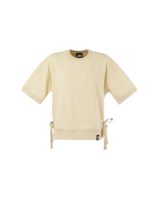 Colmar Natural Cotton Blend Short-Sleeved Sweatshirt