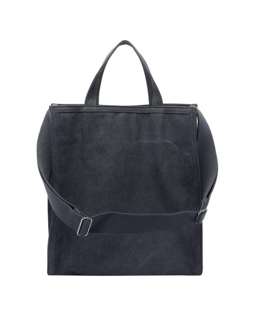 A.P.C. Blue Recuperation Shopper Bag for men