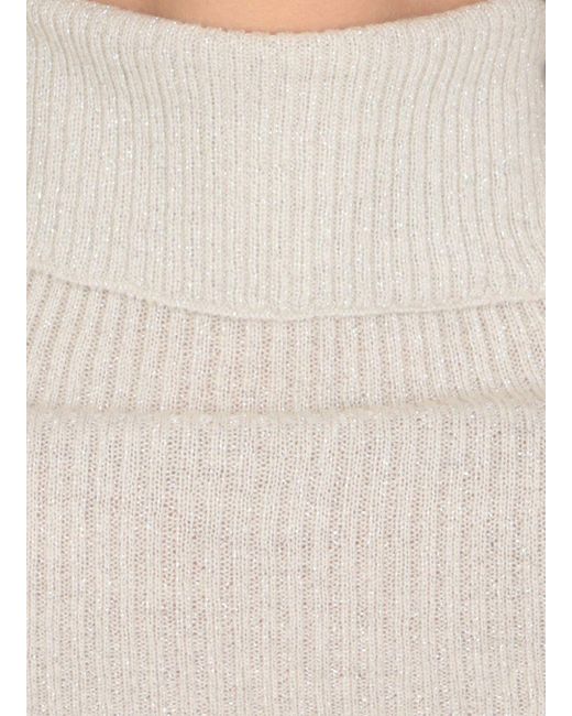 Fabiana Filippi White Sweaters Ivory