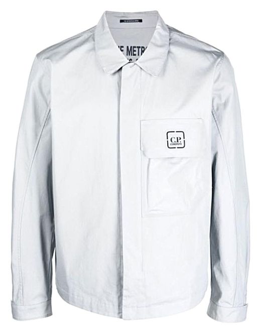 C P Company White Giubbino for men