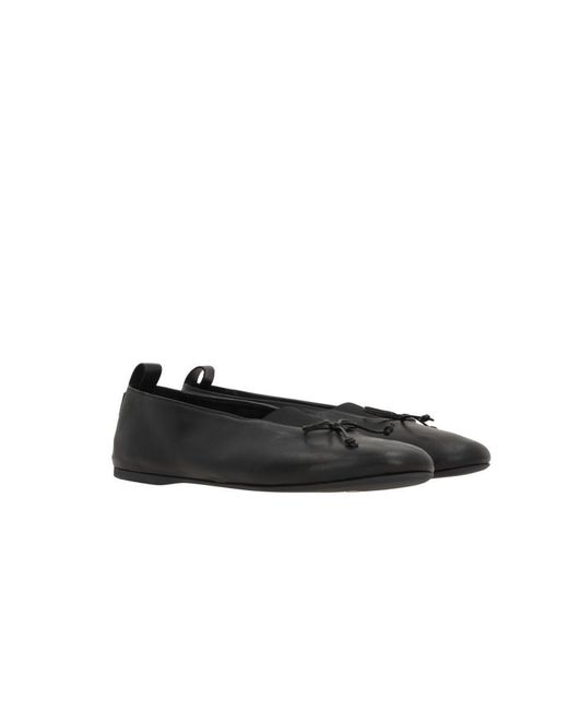 Miu Miu Black Flat Shoes