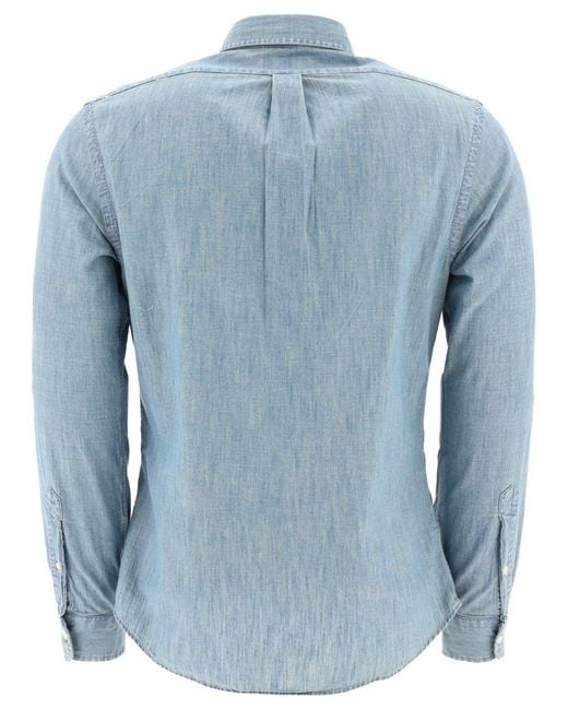 Polo Ralph Lauren Blue Shirts for men
