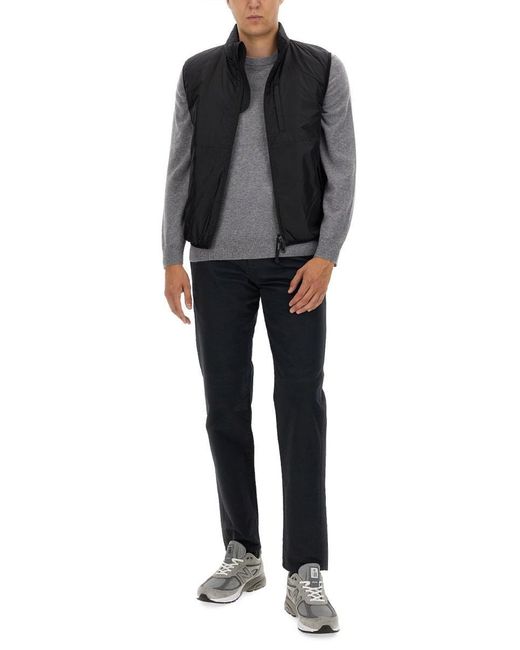 Aspesi Black Regular Fit Cotton Chino Pants for men
