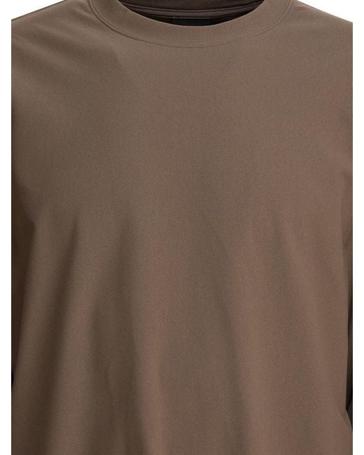 DAIWA PIER 39 Brown Crewneck Sweatshirt for men