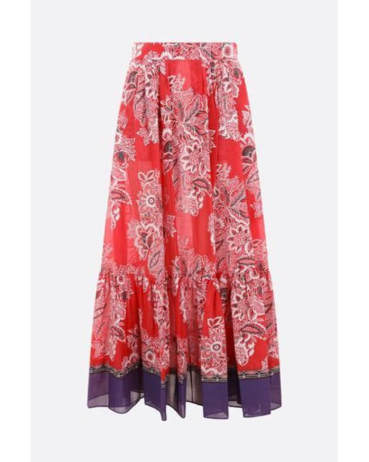 Etro Red Skirts