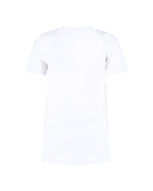 Vivienne Westwood White Drawn Orb Logo Tee