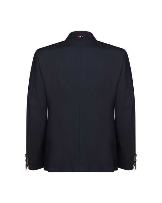 Thom Browne Blue Blazer Jacket for men
