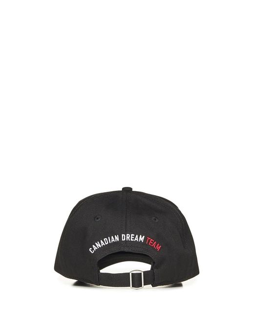 DSquared² Black Cap for men