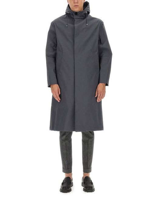 Mackintosh Black Wolfson Coat for men