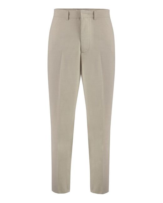 Department 5 Natural E-motion Wool Blend Trousers for men