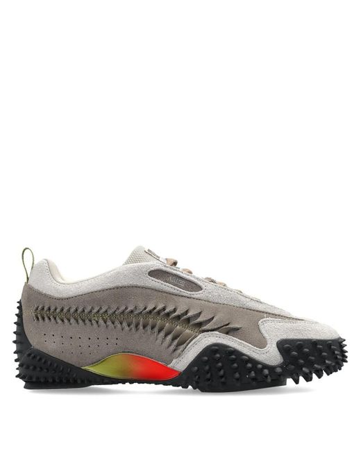 PUMA Gray Mostro Craft Aries Shoes for men