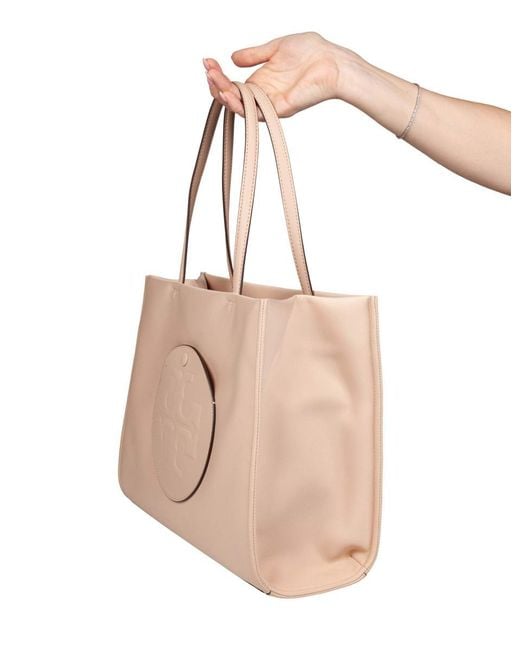 Tory Burch Natural Recycled Nylon Tote Bag