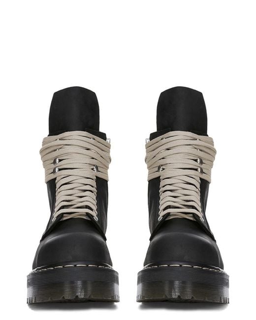 Dr. Martens Black "Quad Sole Steel Toe" Boot