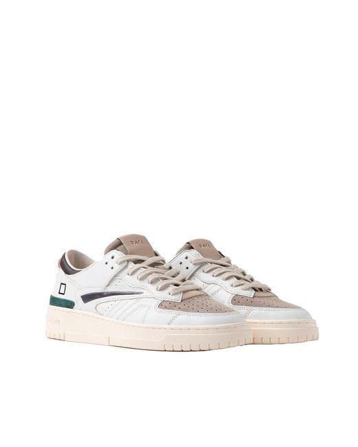 Date White Sneakers 2 for men