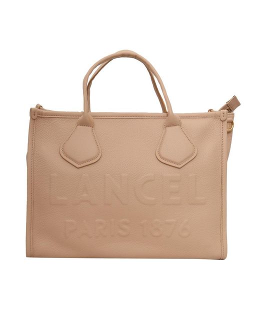 Lancel Natural Hand Held Bag