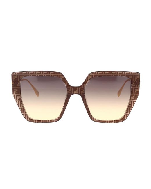 Fendi Brown Sunglasses