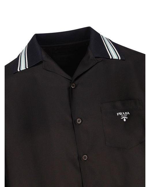 Prada Black Camicia for men