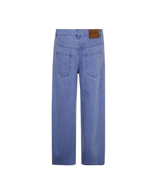 Marni Blue Trousers for men